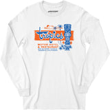 The Tropics - Modesto, CA - Vintage Tiki Bar - Long Sleeve T-Shirt