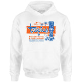 The Tropics - Modesto, CA - Vintage Tiki Bar - Unisex Hoodie