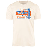 The Tropics - Modesto, CA - Vintage Tiki Bar - Unisex T-Shirt