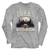 The Twilight Saga - Twilight Forks Truck Long Sleeve Tee