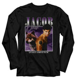 The Twilight Saga - Twilight Two Images Jacob Long Sleeve Tee
