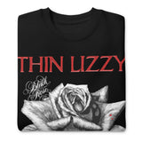 Thin Lizzy Black Rose Jumbo Print Sweatshirt