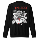 Thin Lizzy Black Rose Jumbo Print Sweatshirt