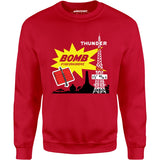 Thunder Bomb Retro Vintage Fireworks - Unisex Sweatshirt