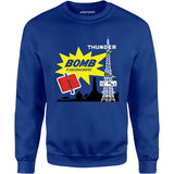 Thunder Bomb Retro Vintage Fireworks - Unisex Sweatshirt