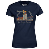 Thunderbird Hotel v2 - Vintage Las Vegas - Women's T-Shirt