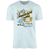 Thunderbird Lanes - Mt. Prospect, IL - Vintage Bowling Alley - Unisex T-Shirt