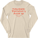Tiburon Tommie's Pier 41 - Tiburon, CA - Vintage Tiki Bar - Long Sleeve T-Shirt