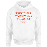 Tiburon Tommie's Pier 41 - Tiburon, CA - Vintage Tiki Bar - Unisex Hoodie