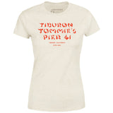 Tiburon Tommie's Pier 41 - Tiburon, CA - Vintage Tiki Bar - Women's T-Shirt