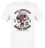 The Devil Whispered Tacos Locos Vintage T-Shirt