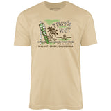 Tiny's Hut - Walnut Creek, CA - Vintage Tiki Bar - Unisex T-Shirt