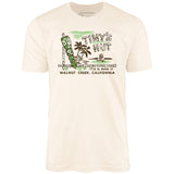 Tiny's Hut - Walnut Creek, CA - Vintage Tiki Bar - Unisex T-Shirt