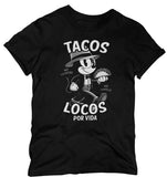 Tacos Locos Old School Tee