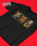 Los Tres Amigos Purp Pari Toddler T-shirt