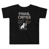 Paw & Order Kid's Toddler Tee