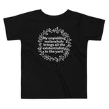 My Unyielding Melancholy Kid's Toddler Tee
