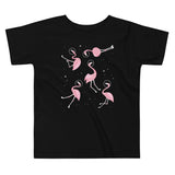 Flamingos In Space Kid's Toddler Tee