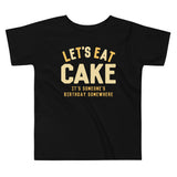 Let's Eat Cake Kid's Toddler Tee