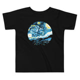 Starry Night Police Box Kid's Toddler Tee