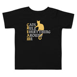 Cats Rule Everything Around Me Kid's Toddler Tee