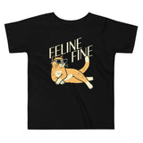 Feline Fine Kid's Toddler Tee
