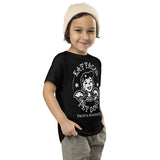 Premium  Eat Tacos Pet Dogs Toddler Short Sleeve Tee