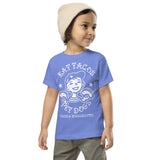 Premium  Eat Tacos Pet Dogs Toddler Short Sleeve Tee