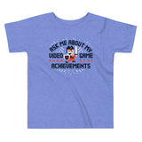 Ask Me About My Video Game Achievements Kid's Toddler Tee