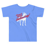Don't Stop Believing Unicorn Kid's Toddler Tee