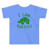 I Like Turtles Kid's Toddler Tee