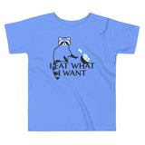 I Eat What I Want Kid's Toddler Tee