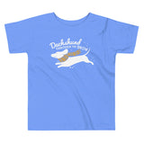 Dachshund Through The Snow Kid's Toddler Tee