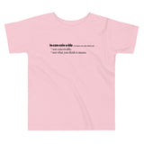 Inconceivable Definition Kid's Toddler Tee