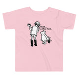 Shhh Coffee First Kid's Toddler Tee
