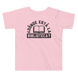 Donde Esta La Biblioteca? Kid's Toddler Tee