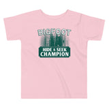 Bigfoot Hide And Seek Champion Kid's Toddler Tee