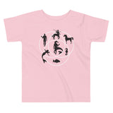 Human Horse Fish Venn Diagram Kid's Toddler Tee
