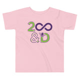 2 Infinity And B On D Kid's Toddler Tee