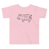 Tasty Pig Cuts Kid's Toddler Tee