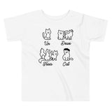 Un Deux Trois Cat Kid's Toddler Tee