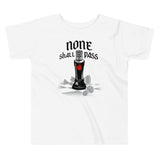 None Shall Pass Black Knight Kid's Toddler Tee