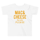 Mac And Cheese Please Kid's Toddler Tee