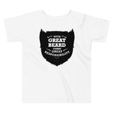 With Great Beard Comes Great Responsibility Kid's Toddler Tee