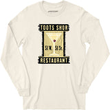 Toots Shor - Manhattan, NY - Vintage Restaurant - Long Sleeve T-Shirt