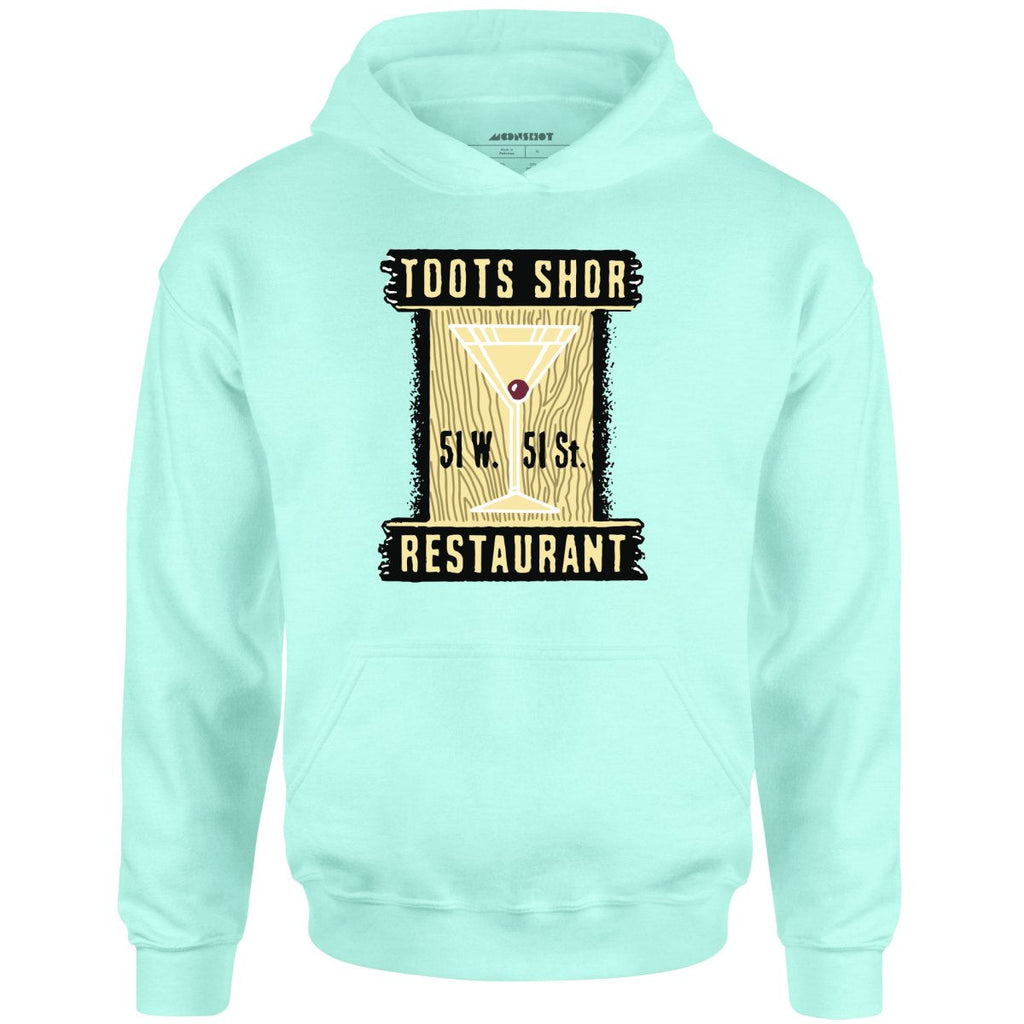 Toots Shor - Manhattan, NY - Vintage Restaurant - Unisex Hoodie