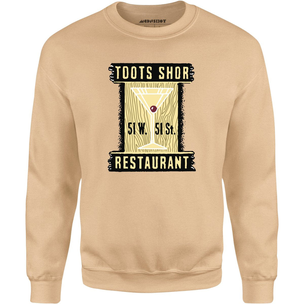 Toots Shor - Manhattan, NY - Vintage Restaurant - Unisex Sweatshirt