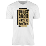 Toots Shor Sign - Manhattan, NY - Vintage Restaurant - Unisex T-Shirt