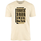 Toots Shor Sign - Manhattan, NY - Vintage Restaurant - Unisex T-Shirt