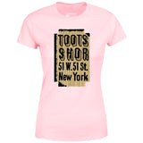 Toots Shor Sign - Manhattan, NY - Vintage Restaurant - Women's T-Shirt